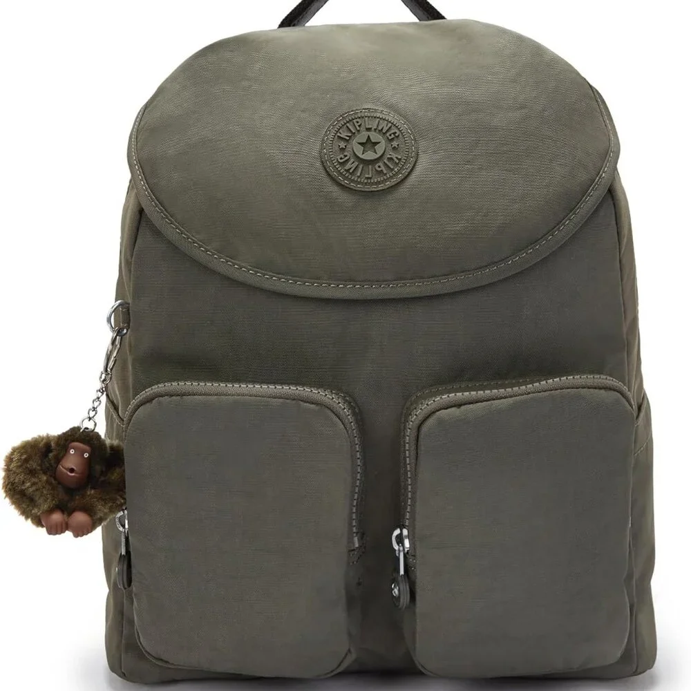 KIPLING Women Fiona Medium Backpack - Gray - Picture 3 of 13